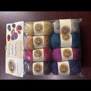 Lion Brand Yarns Bonbons - Multi-Color Acrylic Yarn Pack (SR403)